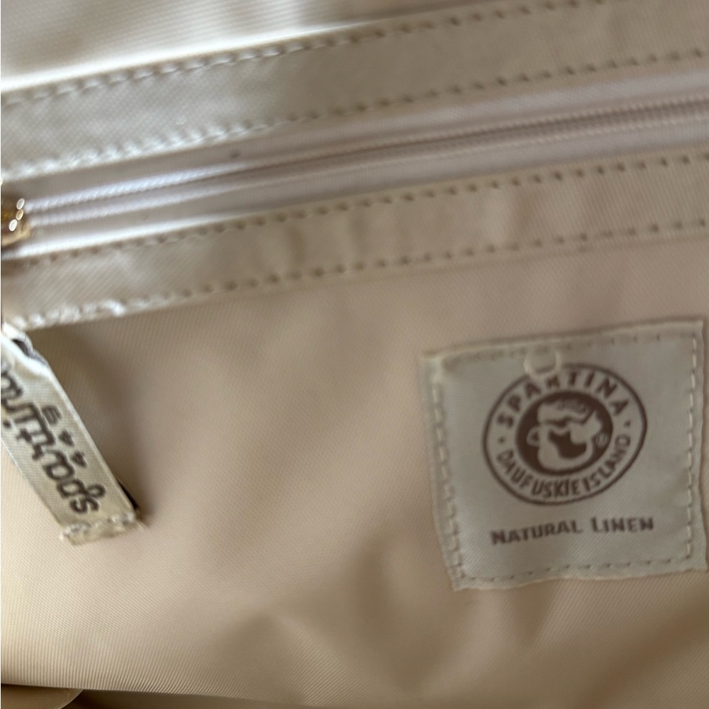 Navy and Gold Anchor Tote Bag - Picture 2 of 3